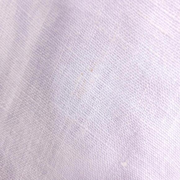 Flax Dress Womens Small Linen Mini Tank Sleeveless Lavender Sustainable Natural - Picture 5 of 8